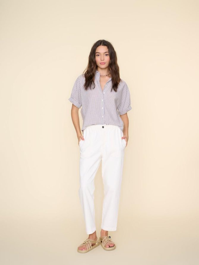 Xirena Pants & Jumpsuits | Women White Mercer Denim Pant