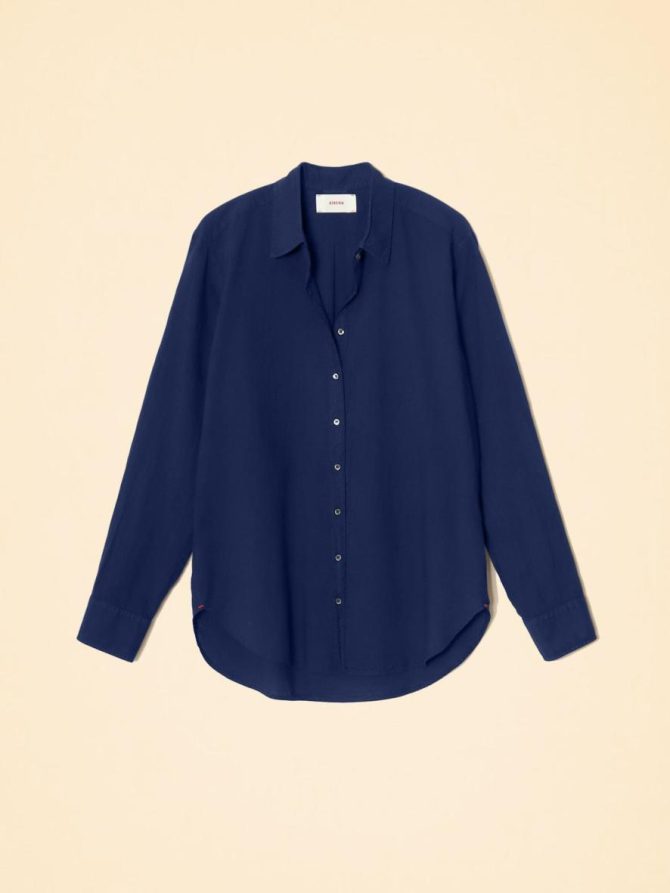 Xirena Shirts | Women Navy Beau Shirt