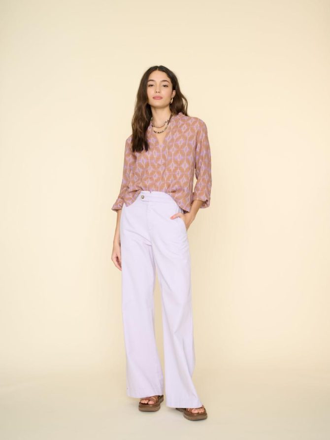 Xirena Pants & Jumpsuits | Women Wisteria Dew Ledger Twill Pant