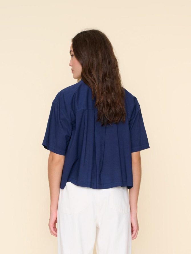 Xirena Tops | Women Navy Ansel Top