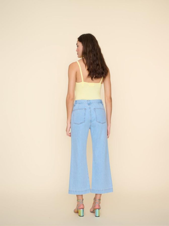 Xirena Pants & Jumpsuits | Women Light Blue Corbin Denim Pant