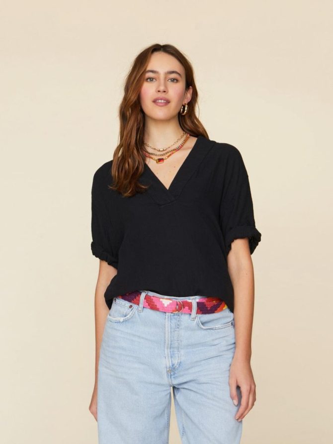 Xirena Tops | Women Black Avery Top