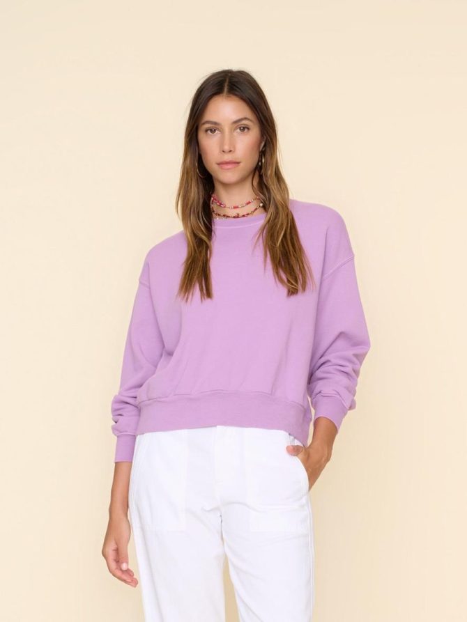 Xirena Sweats & Tees | Women Dusty Lavender Huxley Sweatshirt