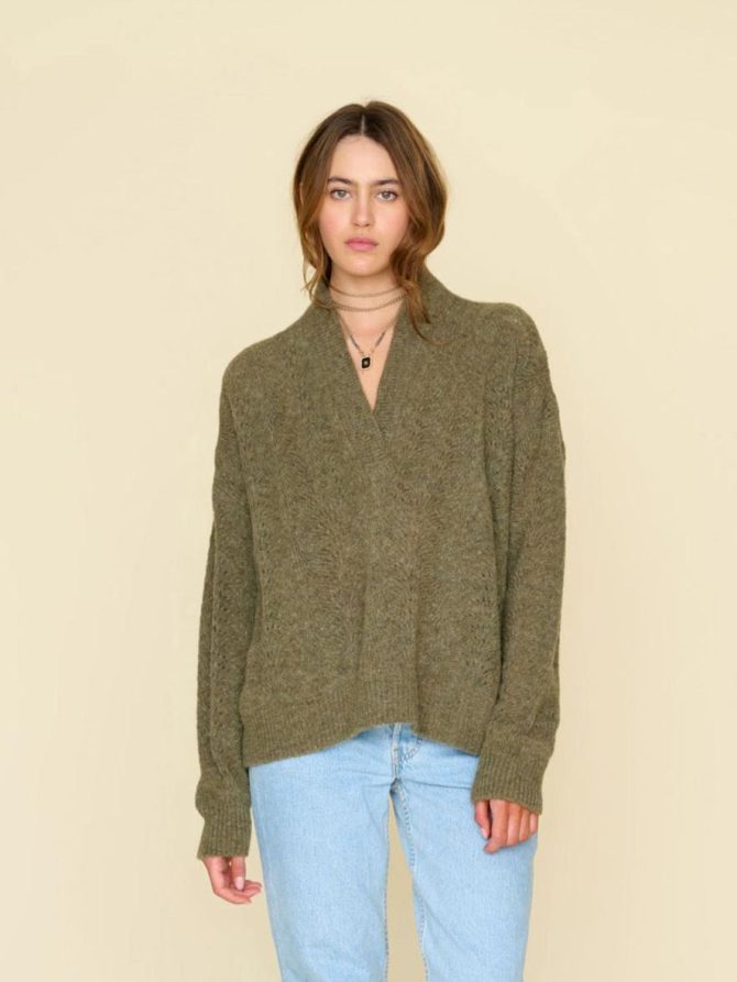 Xirena Sweaters & Jackets | Women Heather Green Adrian Sweater