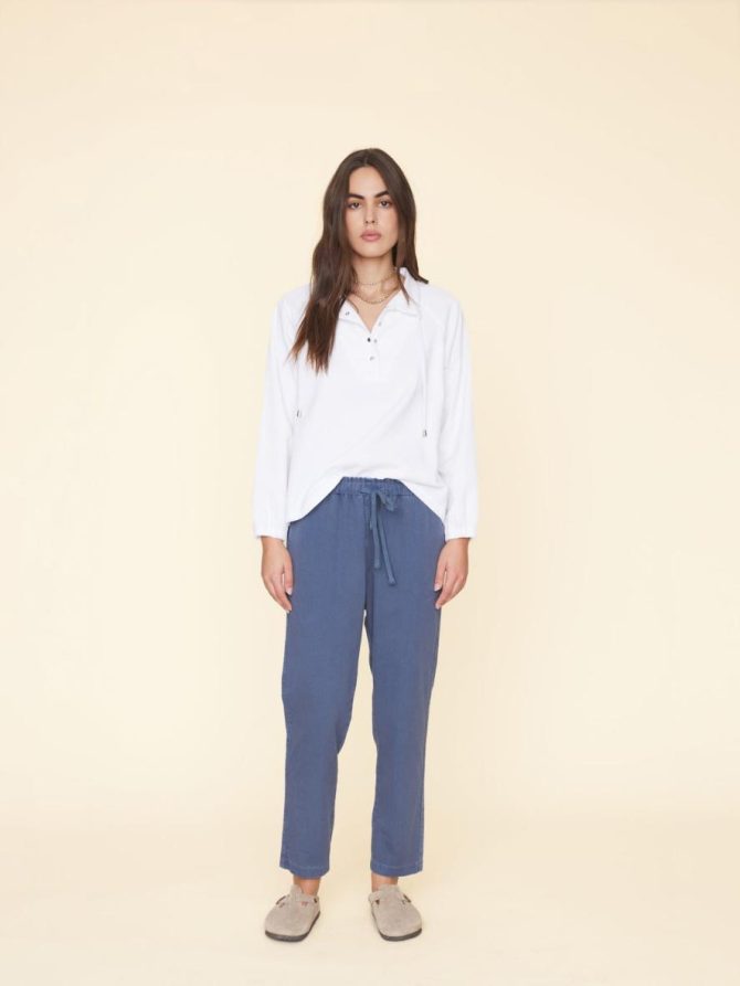 Xirena Pants & Jumpsuits | Women Washed Bleu Rex Twill Pant