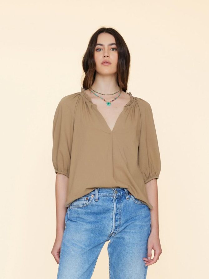 Xirena Tops | Women Beige Coast Jules Top