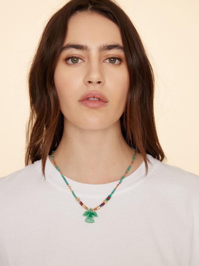 Xirena Accessories | Women Gachon Pothier Jade Epure Bird Necklace V2