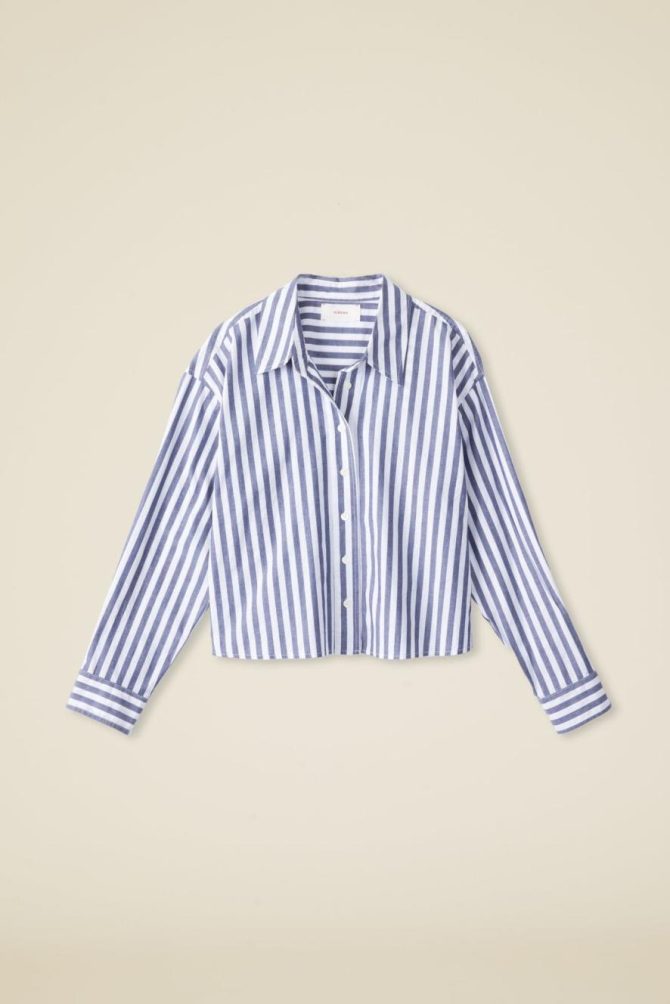 Xirena Shirts | Women Twilight Stripe Morgan Shirt