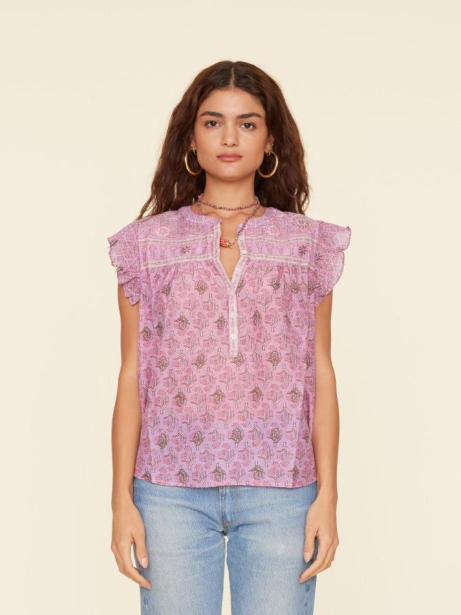 Xirena Tops | Women Pink Posey Bria Top