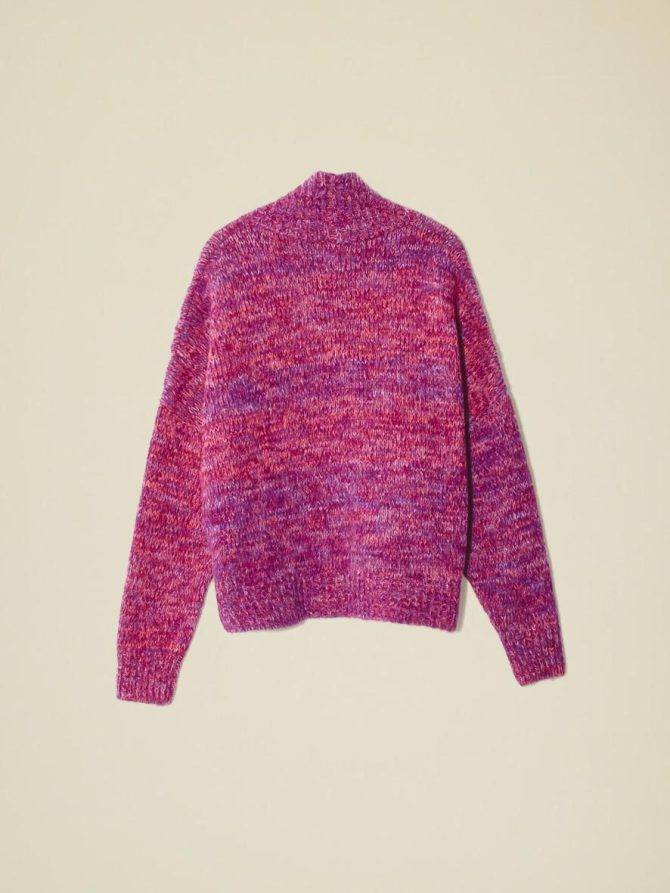 Xirena Sweaters & Jackets | Women Magenta Marble Keyes Sweater