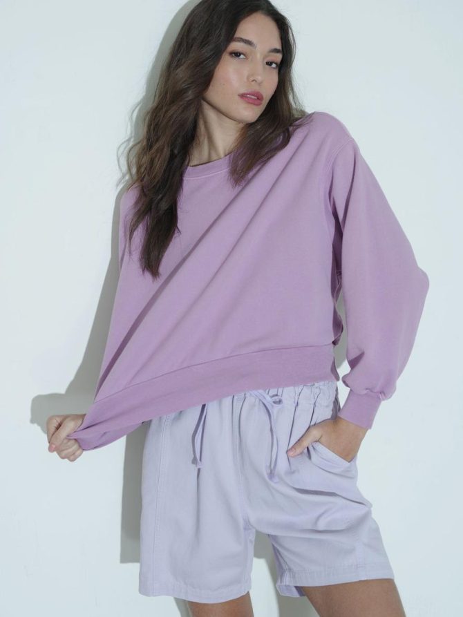 Xirena Sweats & Tees | Women Dusty Lavender Huxley Sweatshirt