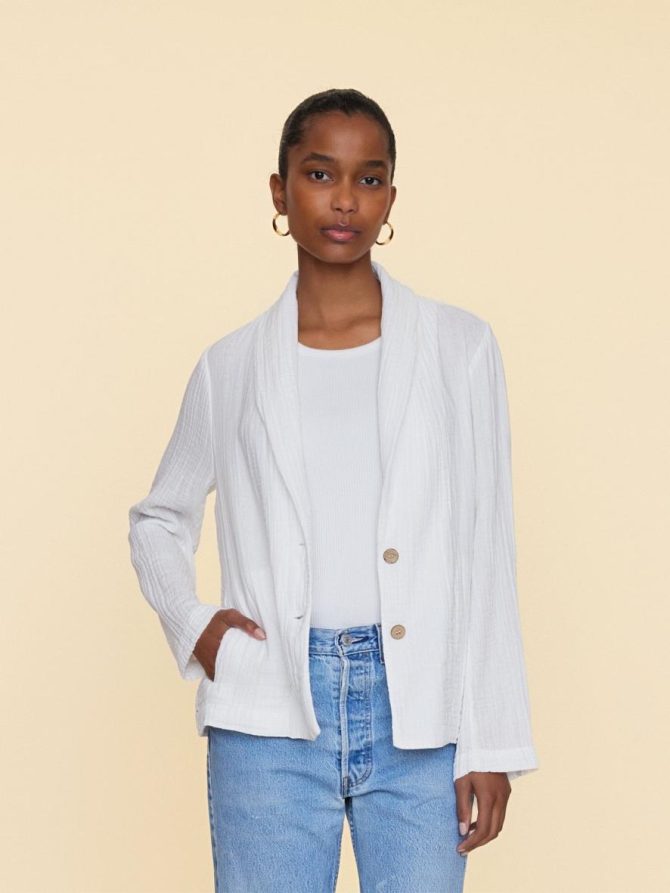 Xirena Sweaters & Jackets | Women White Cullen Blazer