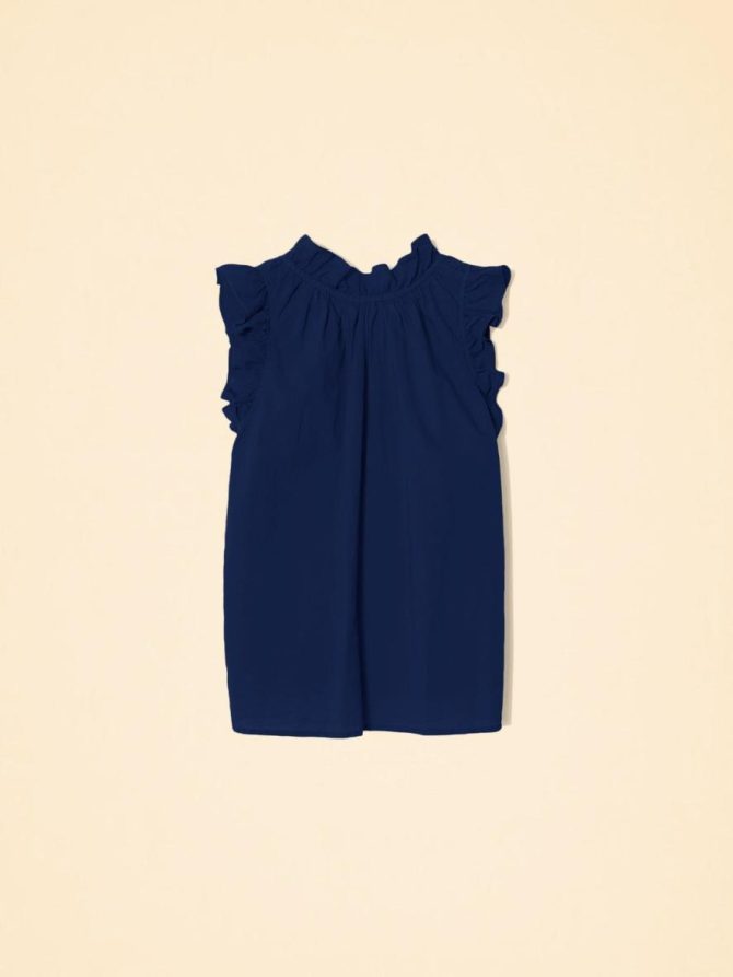 Xirena Tops | Women Navy Bex Top