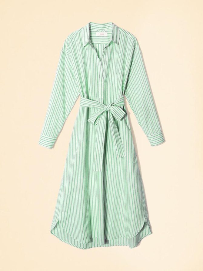 Xirena Dresses & Skirts | Women Matcha Stripe Marlowe Dress