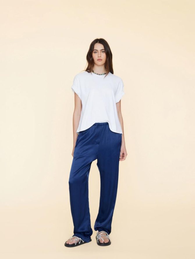 Xirena Pants & Jumpsuits | Women Navy Wells Pant