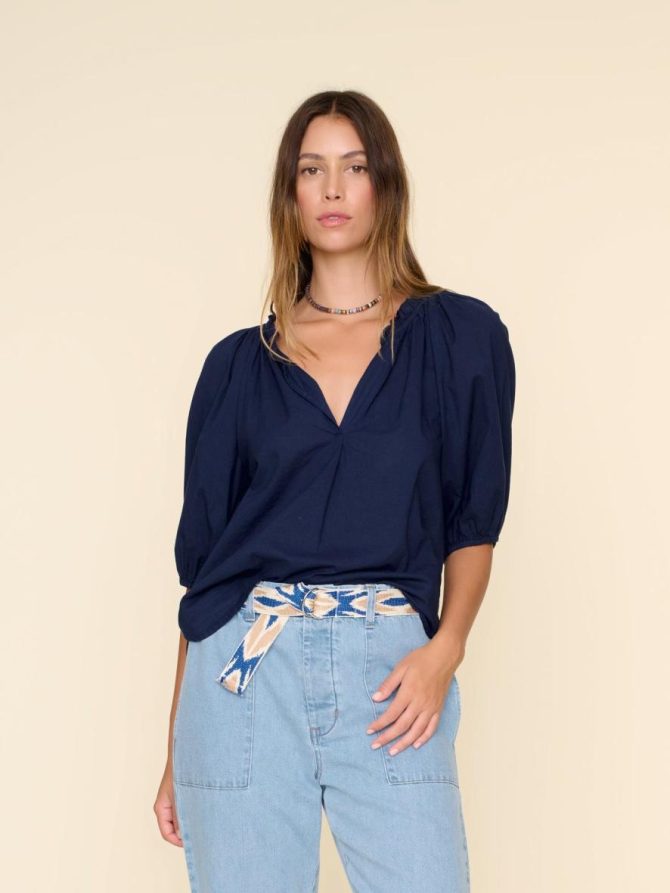 Xirena Tops | Women Navy Jules Top