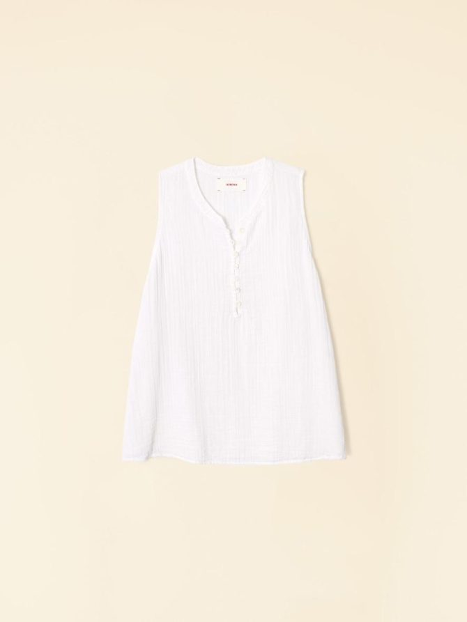 Xirena Tops | Women White Tish Top