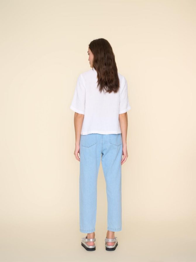 Xirena Pants & Jumpsuits | Women Light Blue Mercer Denim Pant