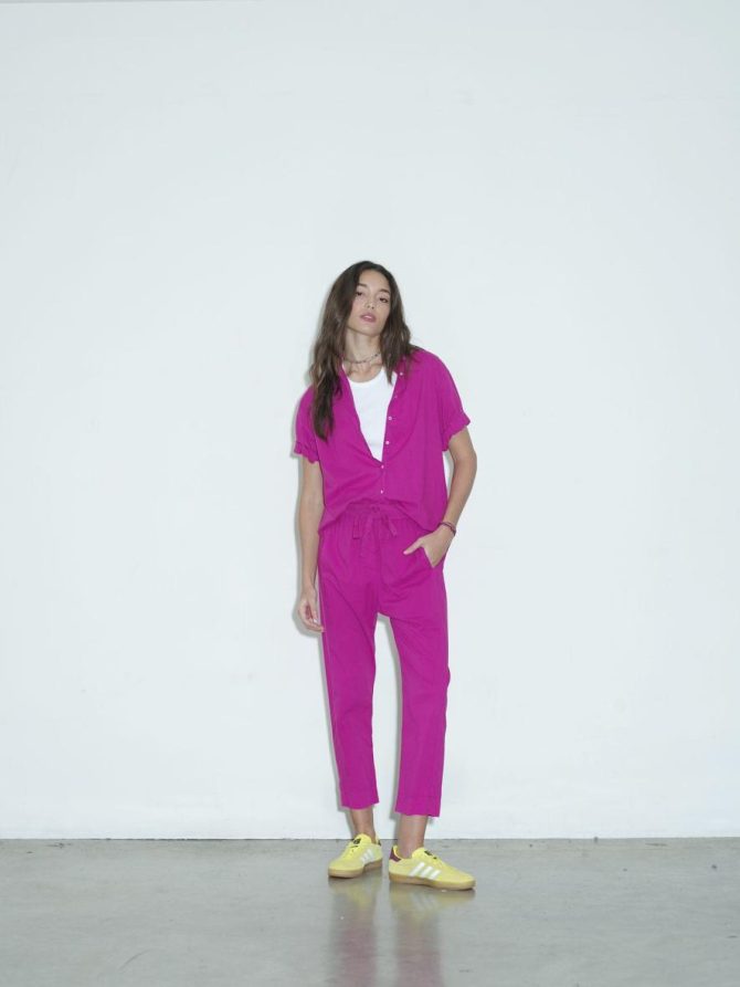 Xirena Pants & Jumpsuits | Women Pink Plum Draper Pant