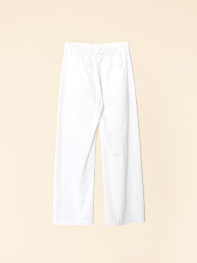 Xirena Pants & Jumpsuits | Women White Ledger Twill Pant