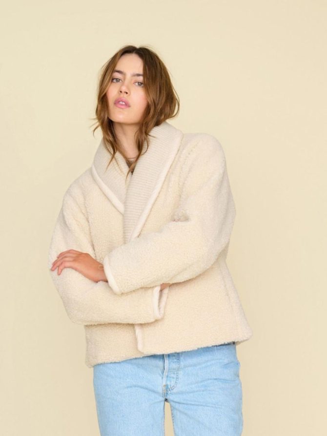 Xirena Sweaters & Jackets | Women Soft Pebble Alfie Sherpa Jacket