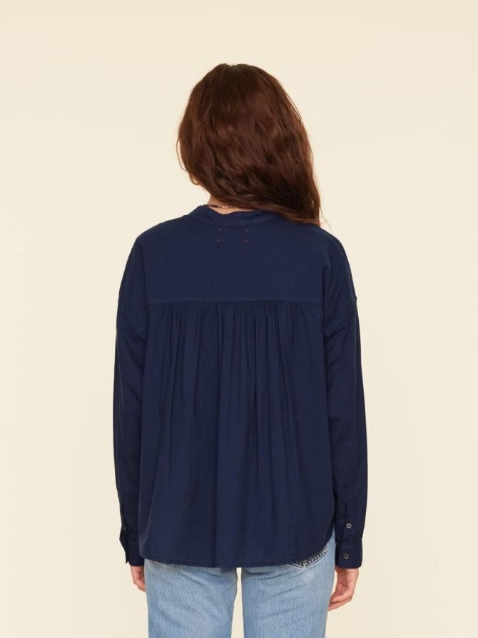 Xirena Tops | Women Navy Jones Top