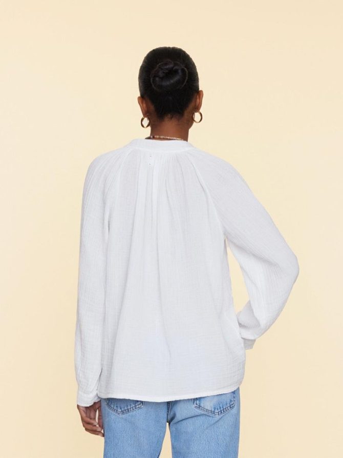 Xirena Tops | Women White Truett Top