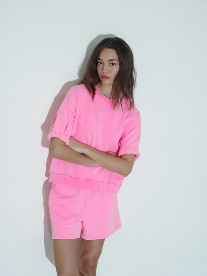 Xirena Sweats & Tees | Women Pink Torch Trixie Sweatshirt