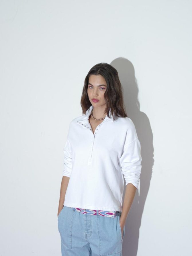 Xirena Sweats & Tees | Women White McCoy Sweatshirt