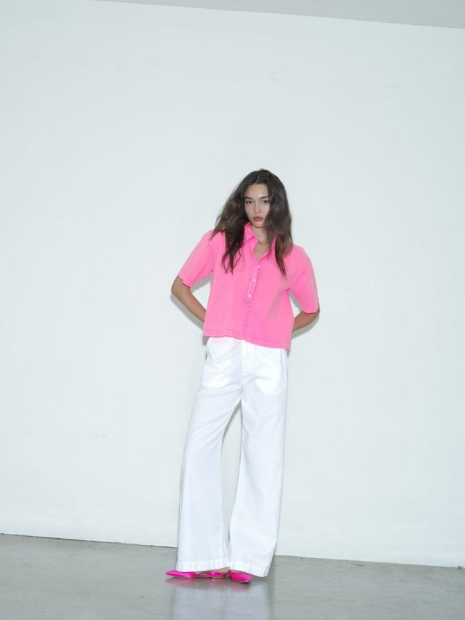 Xirena Pants & Jumpsuits | Women White Ledger Twill Pant