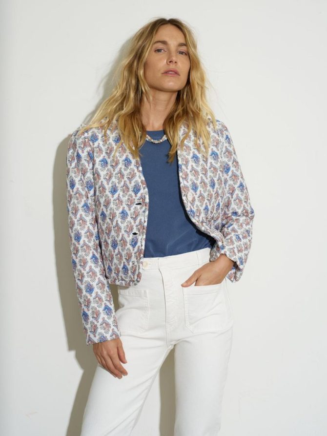 Xirena Sweaters & Jackets | Women White Posey Ani Quilted Jacket