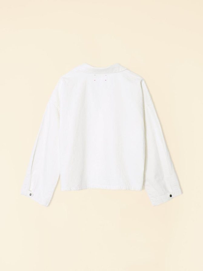 Xirena Tops | Women White Abbott Denim Top