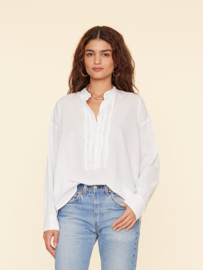 Xirena Tops | Women White Sheridan Top