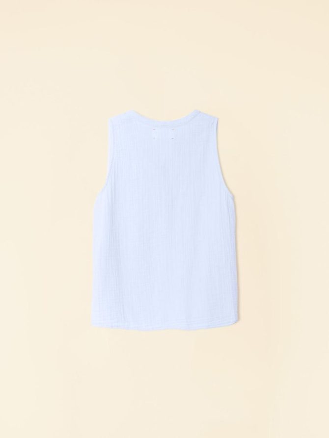 Xirena Tops | Women Pale Sky Tish Top