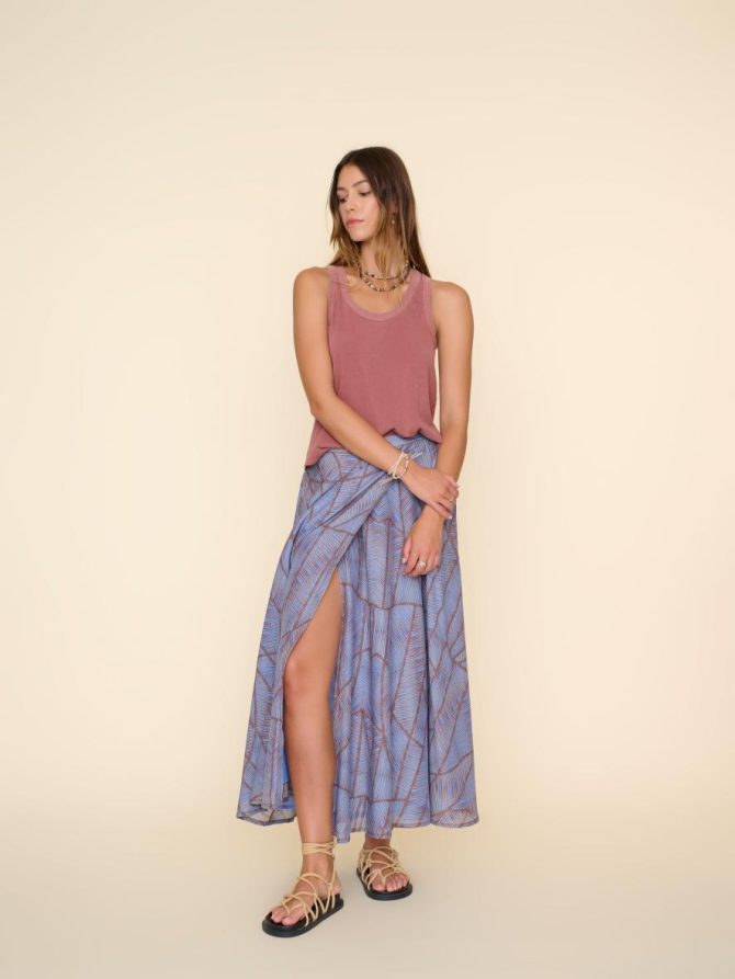 Xirena Dresses & Skirts | Women Cyan Geode Gable Skirt