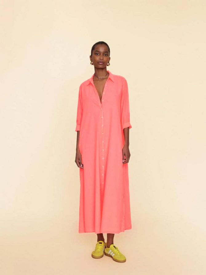 Xirena Dresses & Skirts | Women Neon Pink Boden Dress