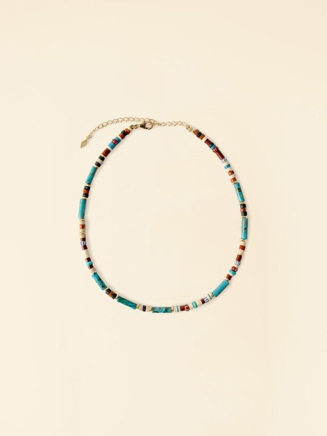 Xirena Accessories | Women Gachon Pothier Turquoise Ivory Diego Tubes Necklace