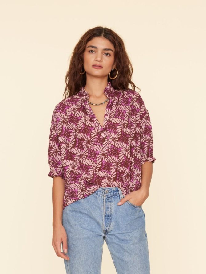 Xirena Tops | Women Mulberry Petal Cam Top