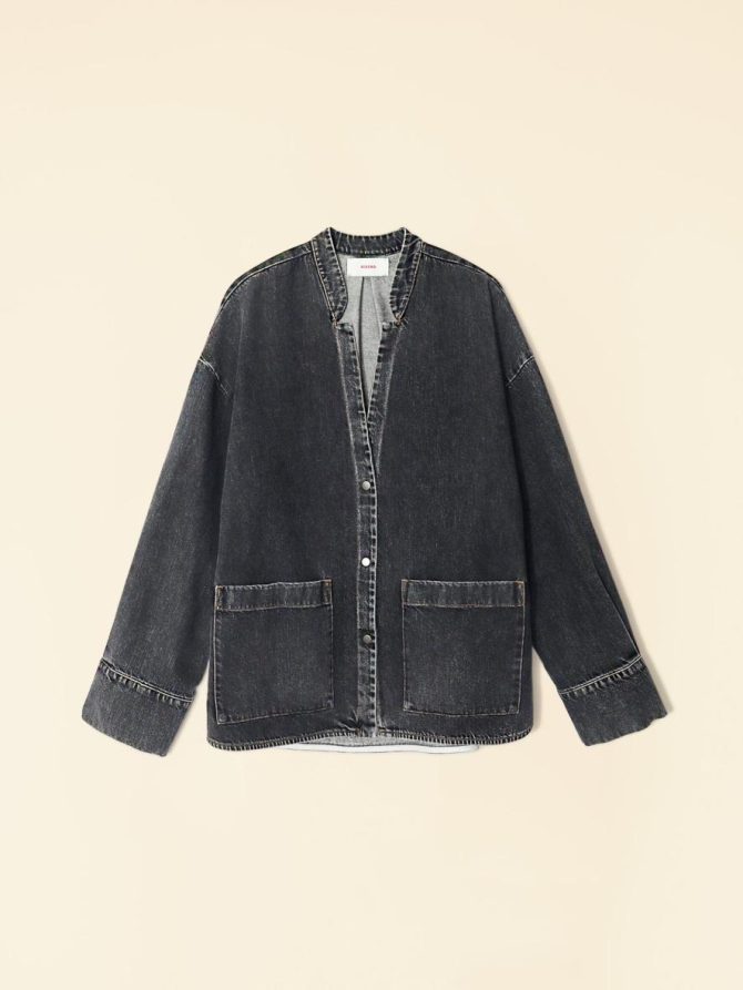 Xirena Sweaters & Jackets | Women Black Reeves Denim Jacket