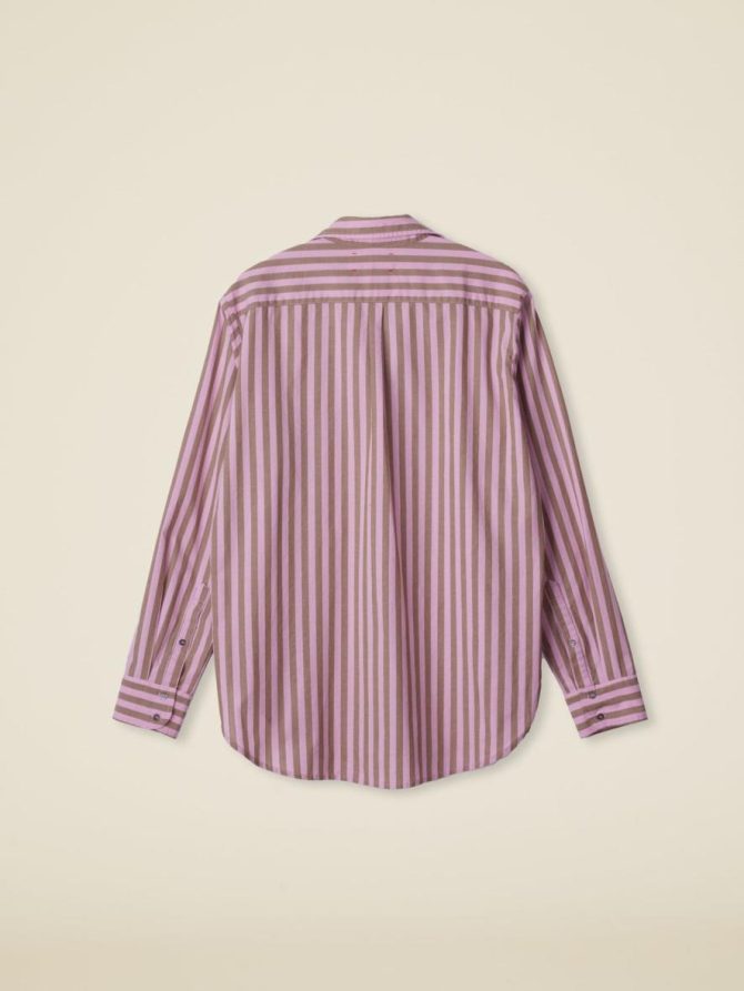 Xirena Shirts | Women Fig Stripe Beau Shirt