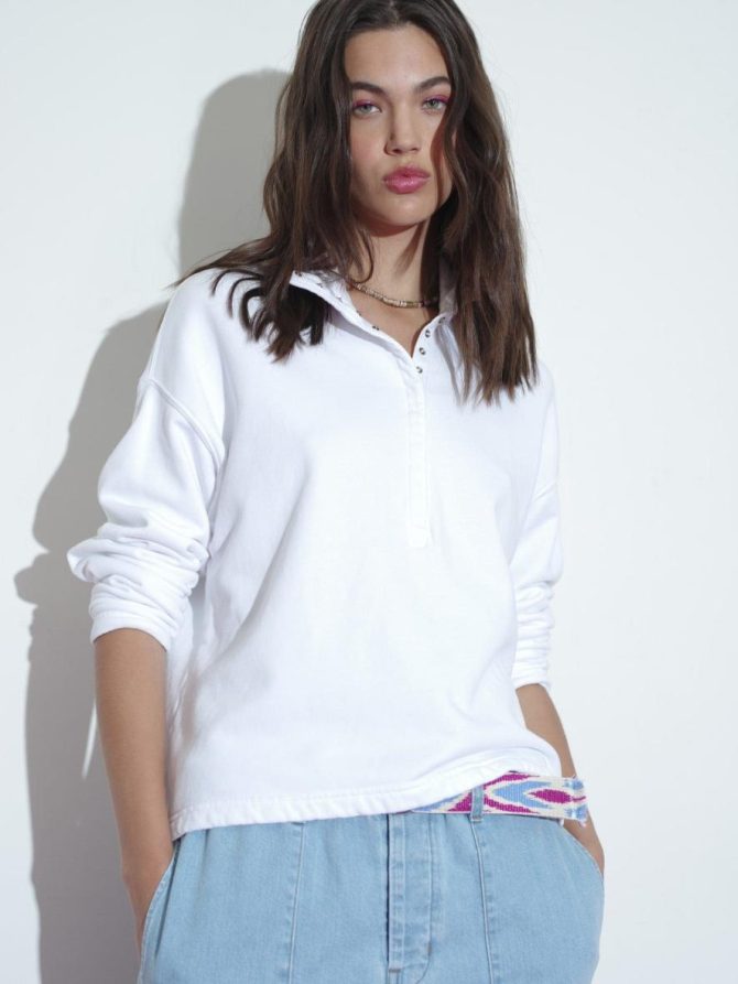 Xirena Sweats & Tees | Women White McCoy Sweatshirt