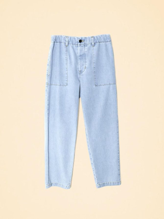 Xirena Pants & Jumpsuits | Women Light Blue Mercer Denim Pant