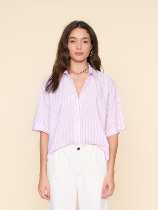 Xirena Shirts | Women Peony Stripe Gracie Shirt