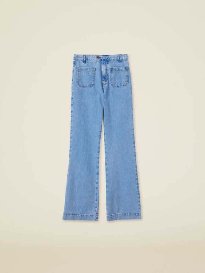 Xirena Pants & Jumpsuits | Women Blue Jay Gloria Denim Pant