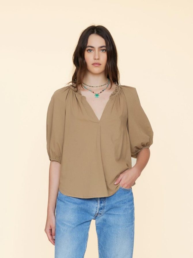 Xirena Tops | Women Beige Coast Jules Top