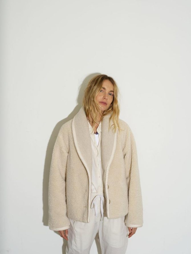 Xirena Sweaters & Jackets | Women Soft Pebble Alfie Sherpa Jacket