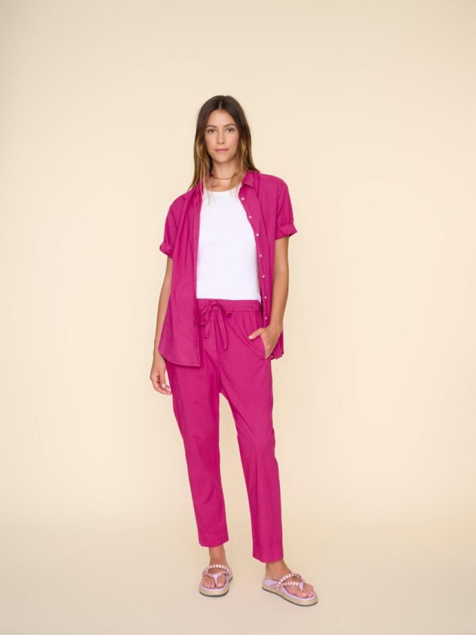 Xirena Pants & Jumpsuits | Women Pink Plum Draper Pant