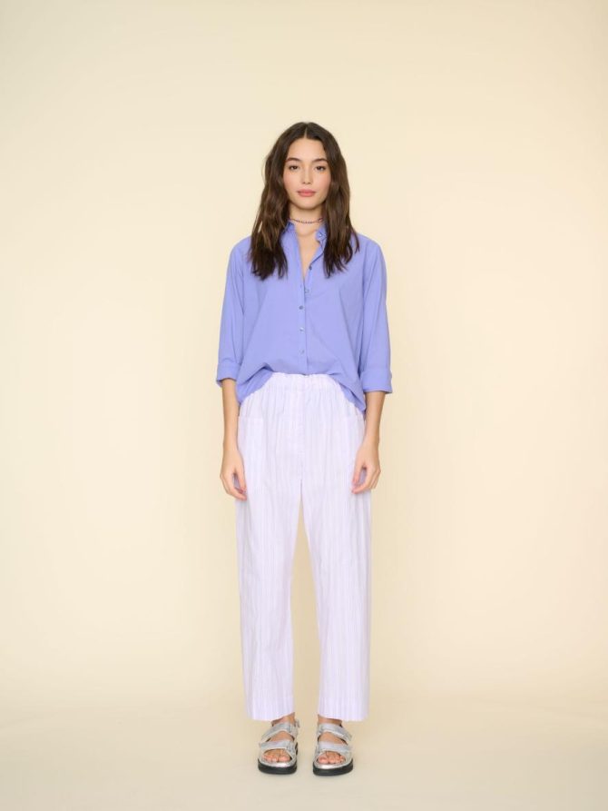 Xirena Pants & Jumpsuits | Women Lilac Stripe Jake Pant