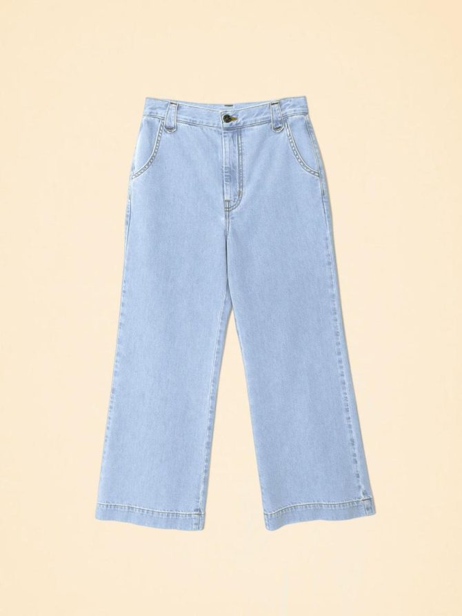 Xirena Pants & Jumpsuits | Women Light Blue Corbin Denim Pant