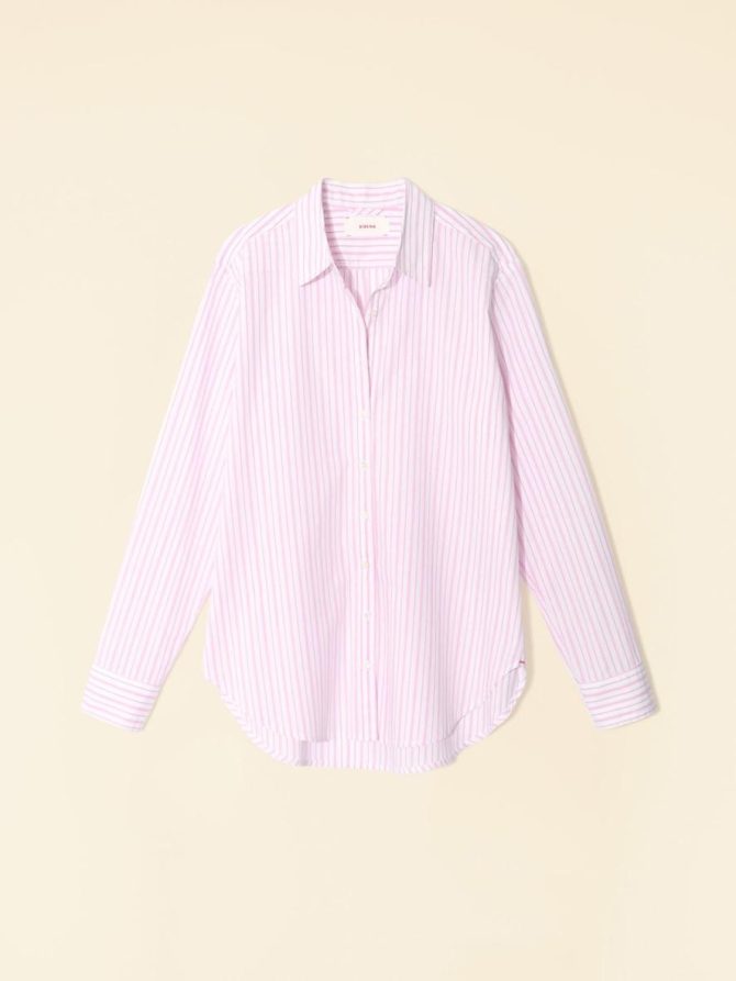 Xirena Shirts | Women Peony Stripe Beau Shirt